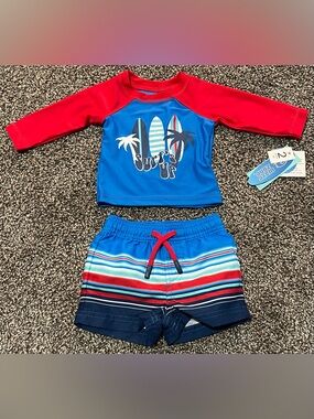 NWT baby boy swim set